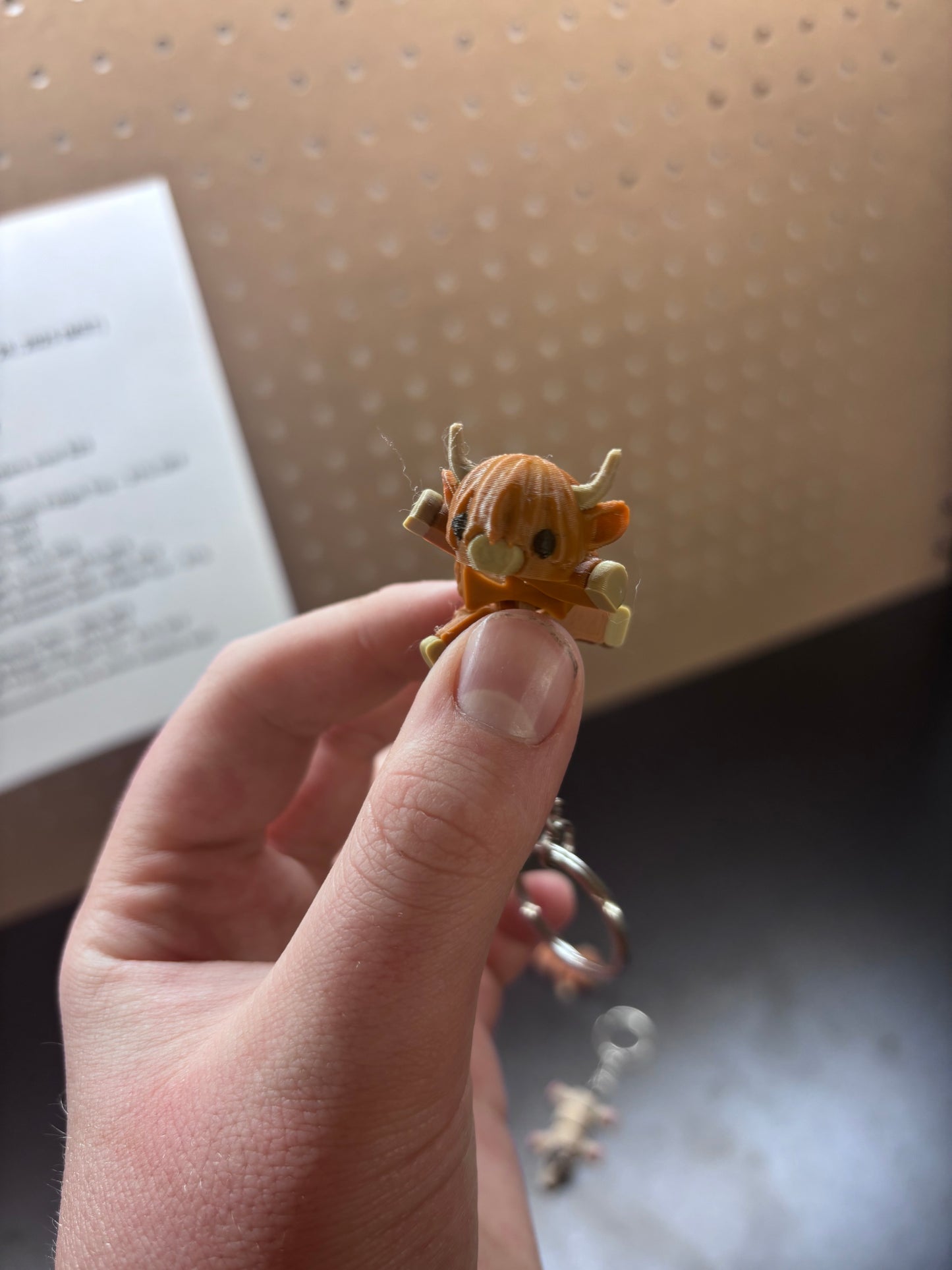 Mini 3D Printed Baby Animal Keychains– Adorable & Calming Stress Relief