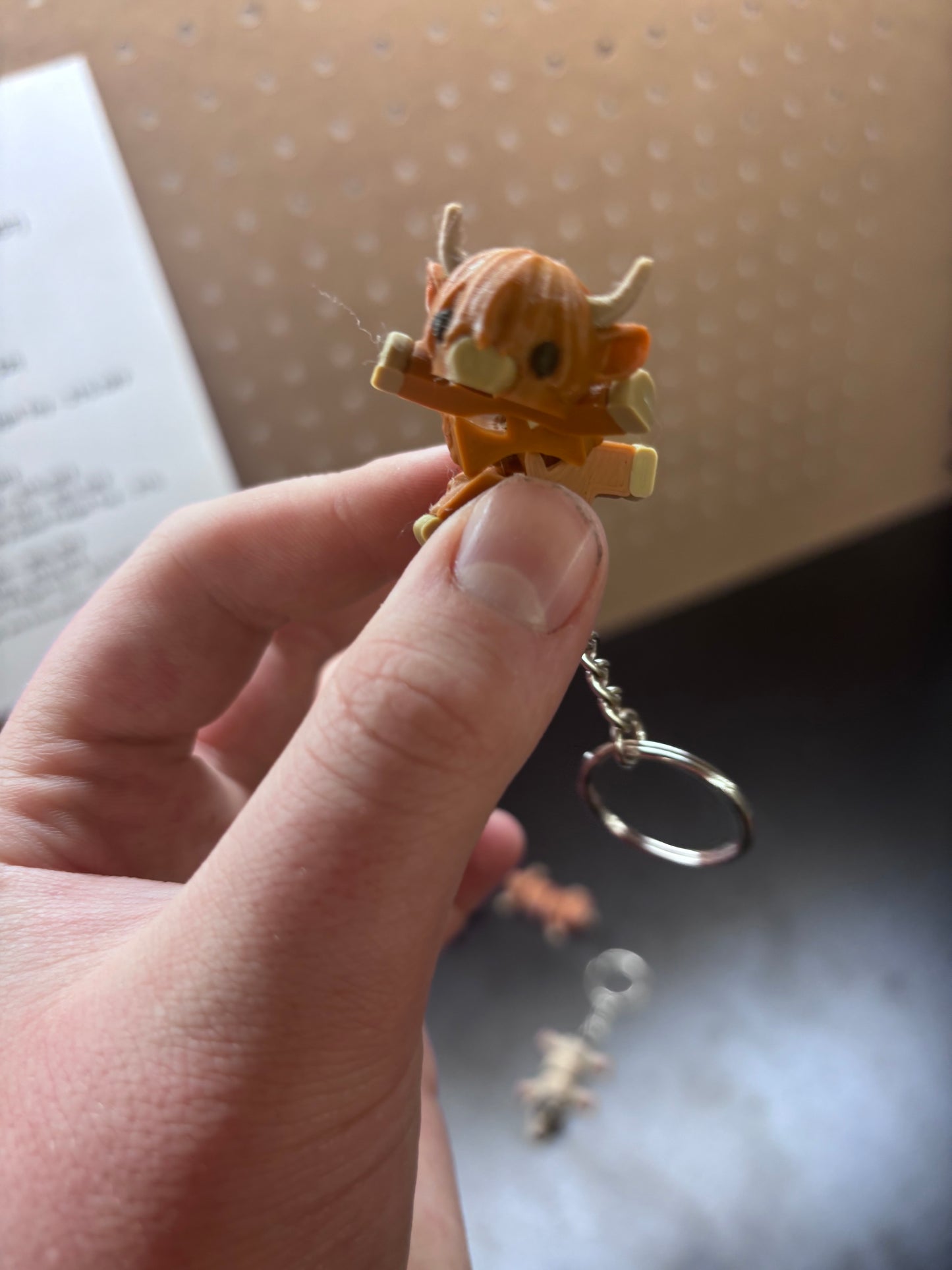 Mini 3D Printed Baby Animal Keychains– Adorable & Calming Stress Relief