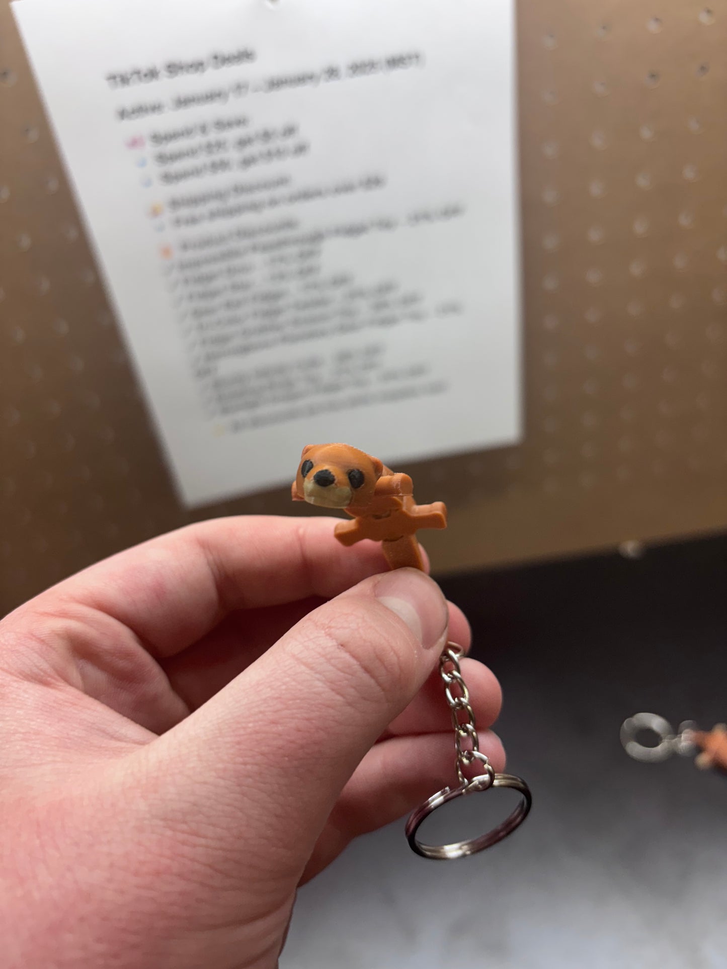 Mini 3D Printed Baby Animal Keychains– Adorable & Calming Stress Relief